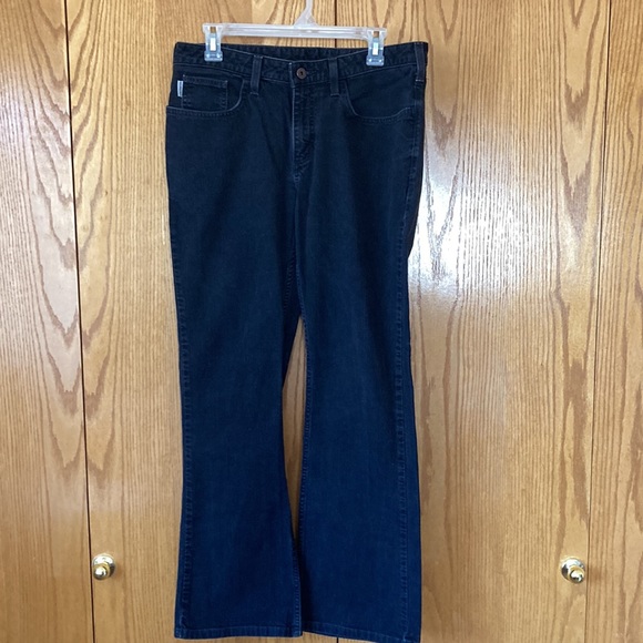 Carhartt original fit bootcut black jeans - Picture 3 of 9